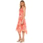 Womens Rabbit Rabbit Rabbit Abstract Asymmetric Hem Midi Dress - image 3