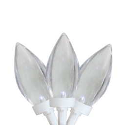 Northlight 16ft. Pure White LED C9 Christmas Lights
