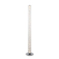 HomeRoots 49 White Metal LED Column Floor Lamp With Clear Acryl - image 1
