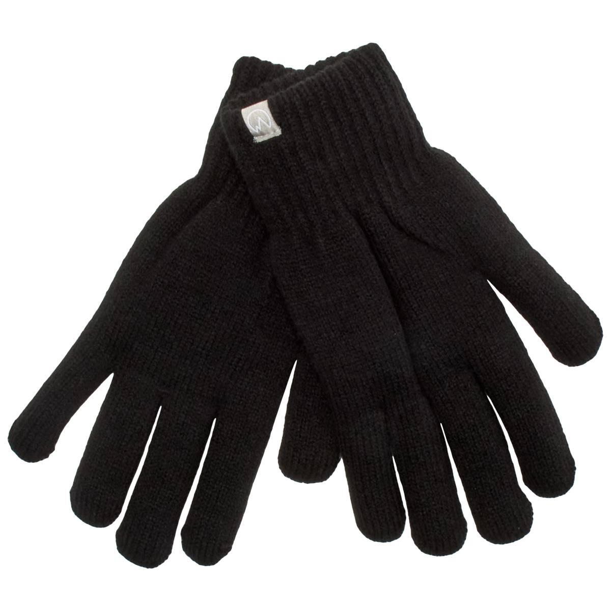 Mens Polar Extreme(R) Solid Fleece Lined Knit Gloves