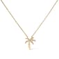 Haus of Brilliance 10kt. Gold 1/10ctw. Diamond Palm Tree Pendant - image 3