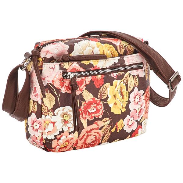 Bueno Floral Grainy Wash Crossbody