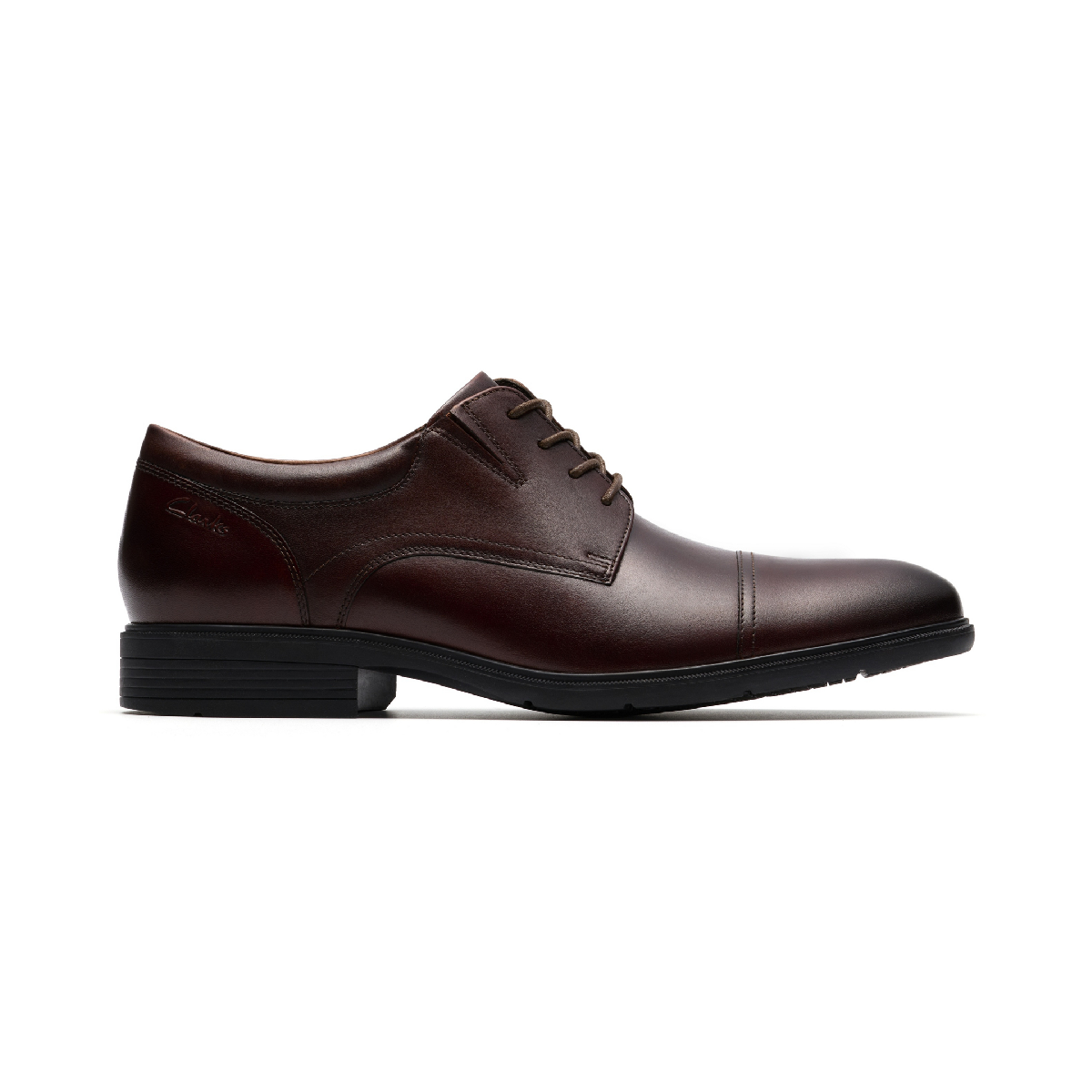 Mens Clarks® Steadwell Cap Oxfords