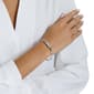 Athra 14kt. Gold over Brass Blue Mom Stretch Beaded Bracelet - image 3