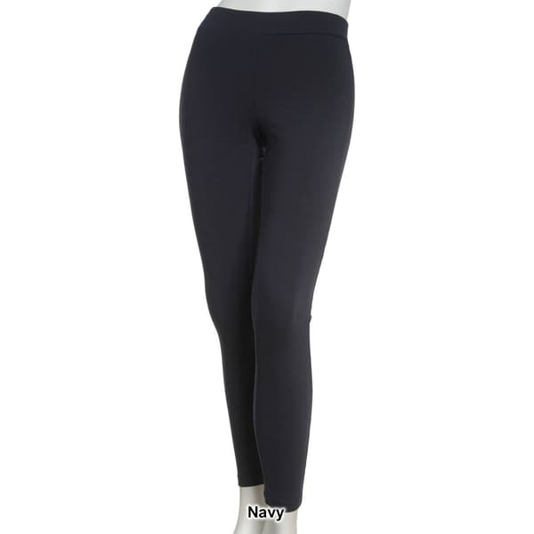 Womens HUE&#174; Wide Waistband Blackout Cotton Leggings