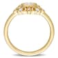 Diamond Classics™ 14kt. Gold 1/4ctw. Diamond Cluster Ring - image 3