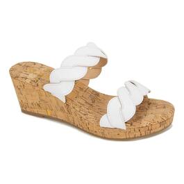 Womens XOXO Joana-B Wedge Slide Sandals