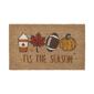VCNY Home Tis the Season Outdoor Coir Doormat - image 1