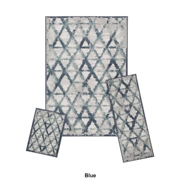 Achim Capri 3pc Rizzy Rug Set