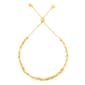 Gold Classics™ 5-Strands Mirror Round Bead Bolo Bracelet - image 2