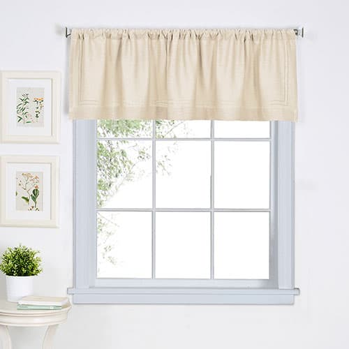 Elrene Cameron Ivory Valance - 60x15 - image 