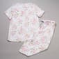 Plus Size Carole Hochman Short Sleeve Floral Capri Pajama Set - image 2