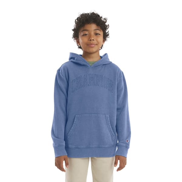 Boys (8-20) Champion® Washed Hoodie W/ Embroidery