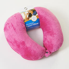 Cloudz Microbead Travel Pillow - Pink