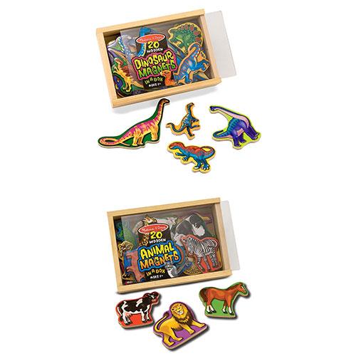 Melissa &amp; Doug(R) Magnetic Animals &amp; Dinosaurs Set