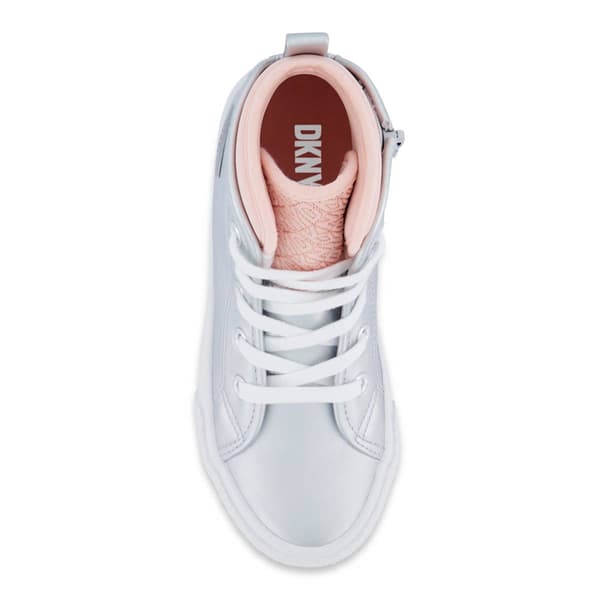 Big Girls DKNY Hannah Brooke High-Top Fashion Sneakers