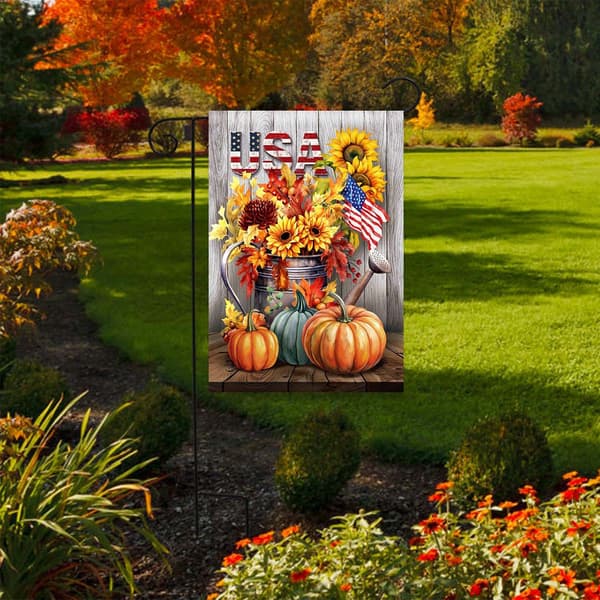 Briarwood Lane American Autumn Garden Flag