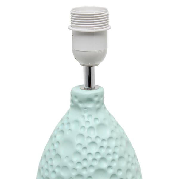 Creekwood Home Essentix 14in. Teardrop Shaped Table Lamp