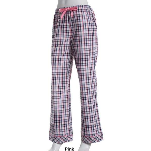 Womens Ava Rose Plaid Flannel Pajama Pants - Boscov's