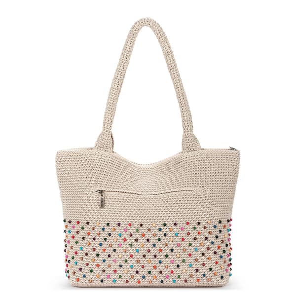 The Sak Gen Carry All Tote - Ecru Multi Beads