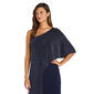 Womens R&M Richards Metallic Slinky Capelet Jumpsuit - image 3