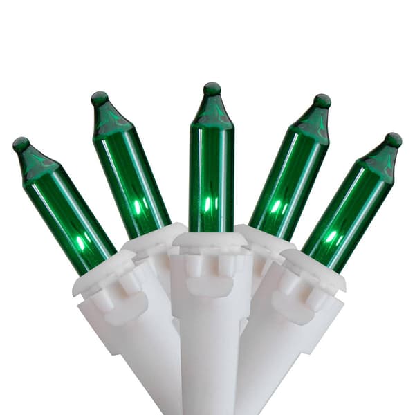 Northlight Seasonal 10ft. Green Christmas Lights - White Wire