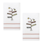 Nicole Miller City Girl 2pk. Fingertip Towels - image 1