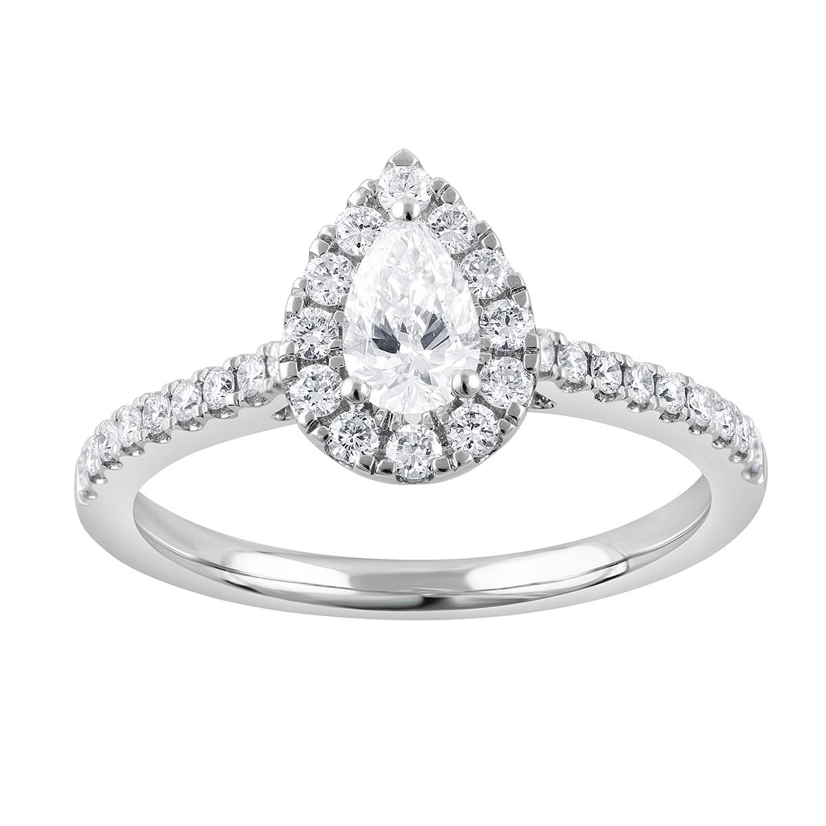 Nova Star® 1ctw. Lab Grown Diamond White Gold Engagement...