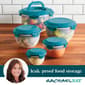 Rachael Ray 10pc. Nestable Round Food Storage Container Set - image 3