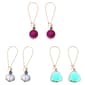 Ashley Cooper(tm) Gold-Tone Multi Color Trio Drop Earring Set - image 1