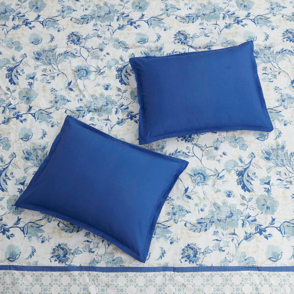 Sweet Home Collection Margolis 7pc. Floral Bed In A Bag Comforter