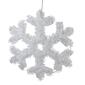 Northlight Seasonal Tinsel Snowflake Christmas Window Decor - image 1