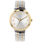 Mens Silver-Tone Sunray Dial Analog-Quartz Watch - 50518S-07-B34 - image 1
