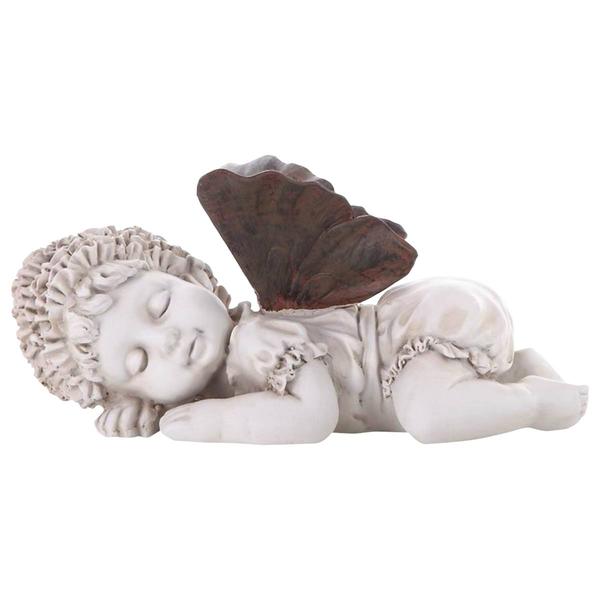 Hi-Line Gift Baby Fairy Sleeping Garden Statue