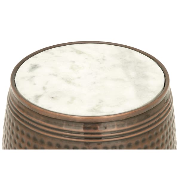 9th & Pike&#174; Marble Country Accent Table