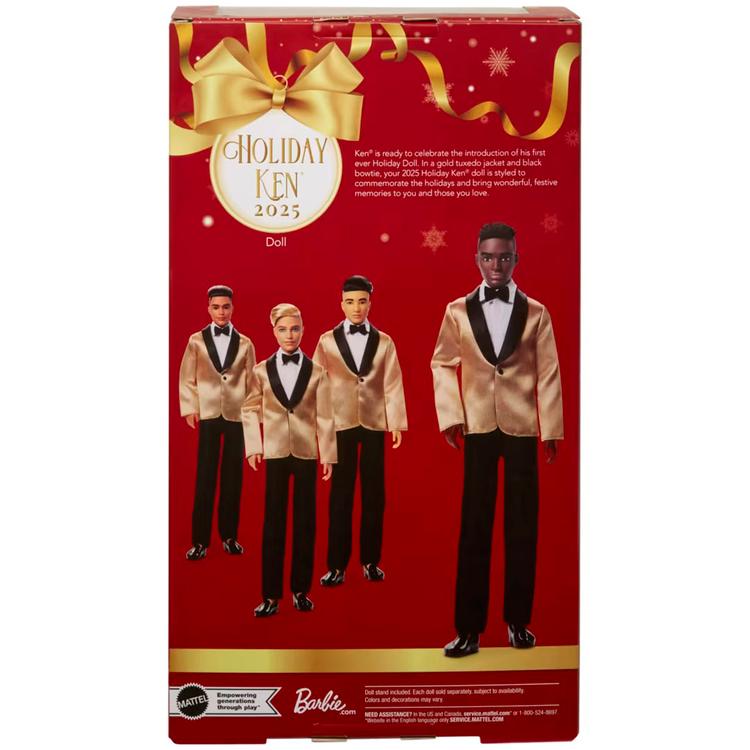 Barbie® 12in. Holiday African American Ken Doll