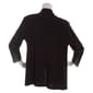Womens MSK Solid Faraj Bead Trim Open Front Jacket - image 2