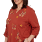 Plus Size Alfred Dunner Classics Tossed Floral Butterfly Blouse - image 5