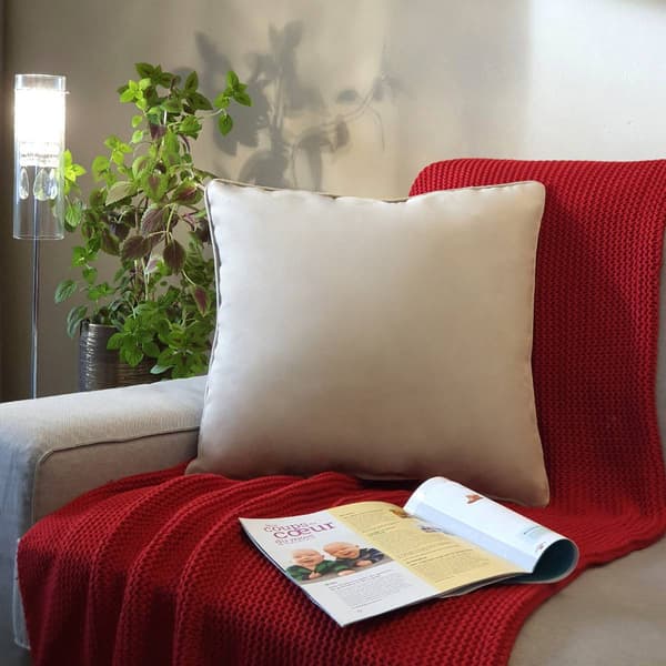 Habitat Seren Velvet Decorative Pillow - 20x20 - image 