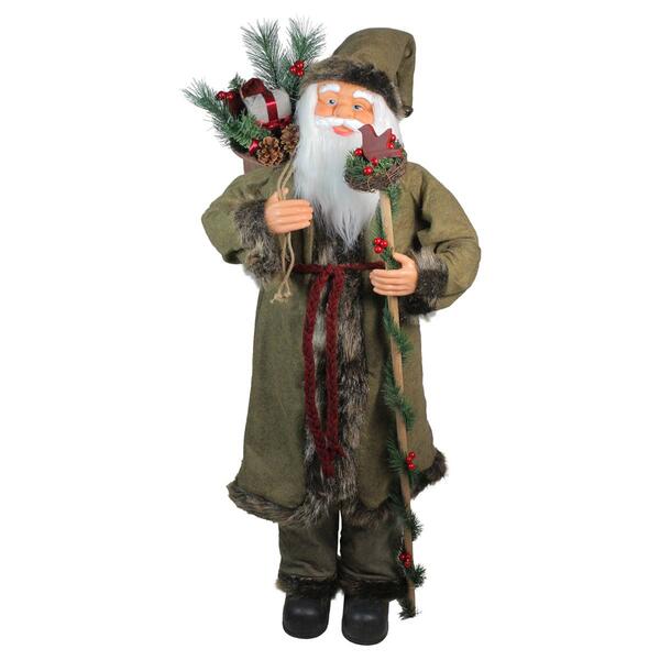 Northlight 51in. Plush Standing Santa Claus Christmas Figure - image 