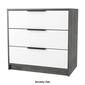 FM FURNITURE Washington White 3 Drawer Dresser - image 6