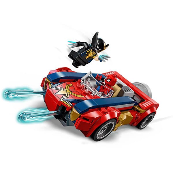 LEGO® Marvel Spiderman Car Vs Venomized Wolverine Building Kit