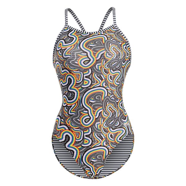 Womens Dolfin&#174; Uglies V-Back Embrace One Piece Swimsuit