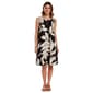 Womens Harlow & Rose Sleeveless Leaf Shift Dress - image 1