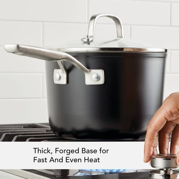 KitchenAid&#174; 3qt. Hard Anodized Ceramic Nonstick Sauce Pan