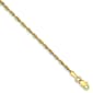 Gold Classics&#8482; 10kt. 2.0mm 18in. Extra-Light Rope Chain - image 2