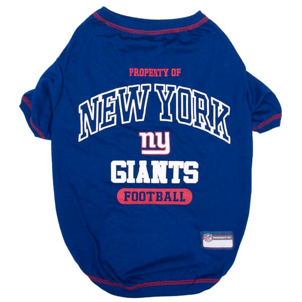 NFL New York Giants Pet T-Shirt - image 