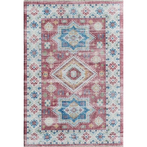 Rugs America(tm) Iggi Righteous Rosie Transitional Vintage Area Rug