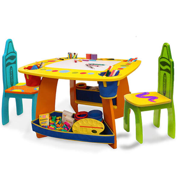 Crayola&#40;R&#41; Art Table & Chairs Set - image 
