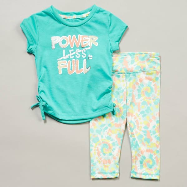 Toddler Girl RBX Power Full Short Sleeve Tee & Leggings - image 